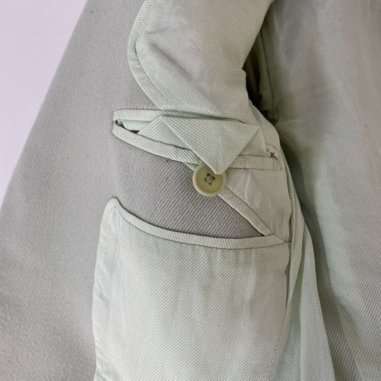 Givenchy Givenchy Mint Green Wool Coat Size 34 Size XXS / US 00 / IT 34 - 10 Thumbnail
