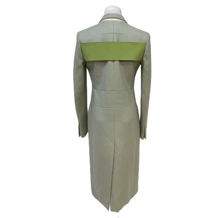 Givenchy Givenchy Mint Green Wool Coat Size 34 Size XXS / US 00 / IT 34 - 2 Thumbnail