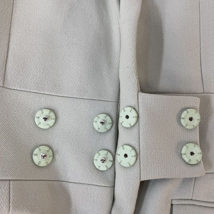 Givenchy Givenchy Mint Green Wool Coat Size 34 Size XXS / US 00 / IT 34 - 12 Thumbnail
