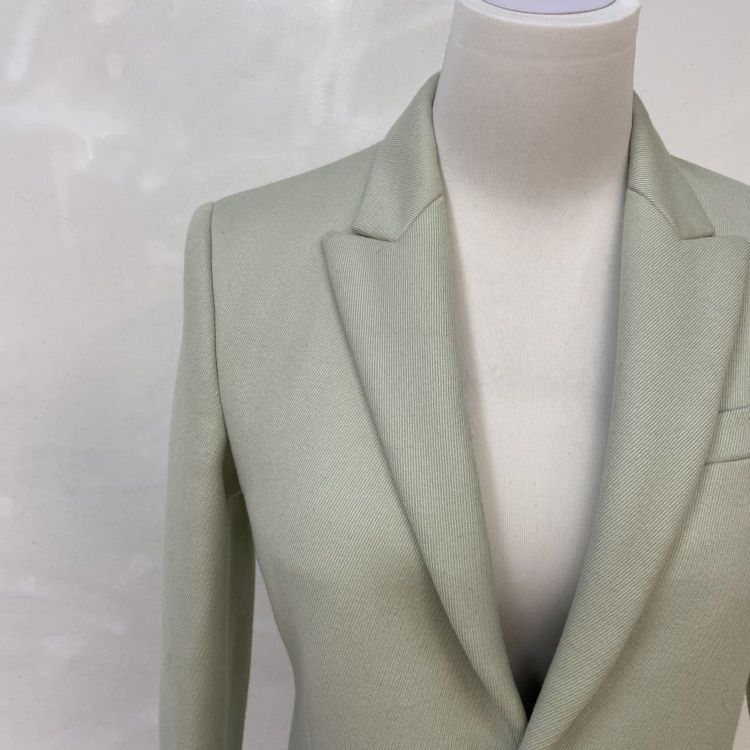 Givenchy Givenchy Mint Green Wool Coat Size 34 Size XXS / US 00 / IT 34 - 6 Thumbnail