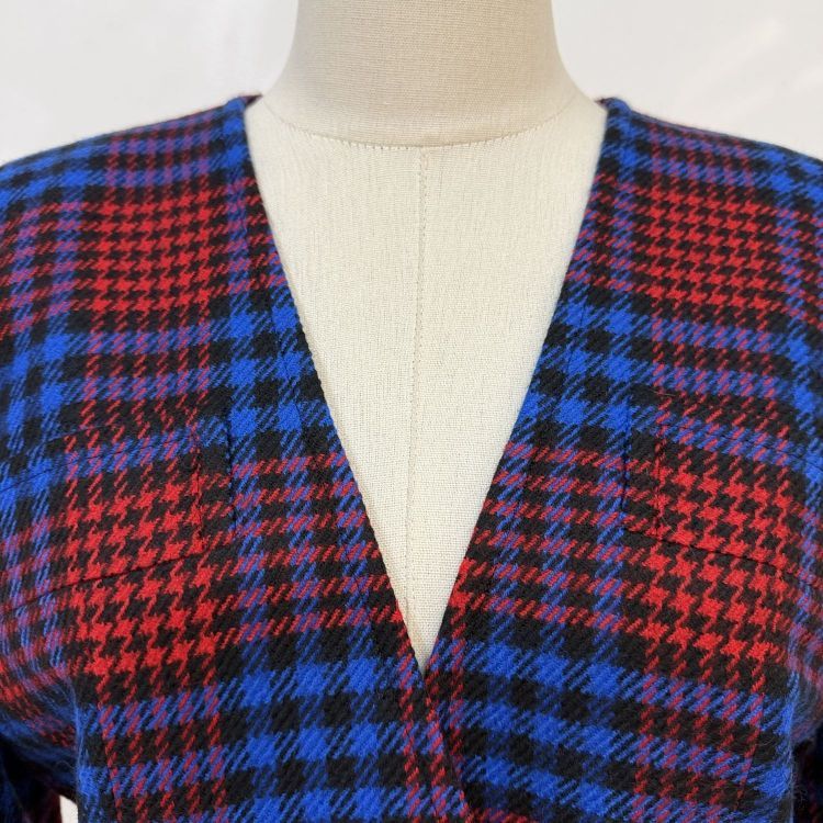 Givenchy Givenchy Life Plaid Wool Jacket Size M Size M / US 6-8 / IT 42-44 - 6 Thumbnail