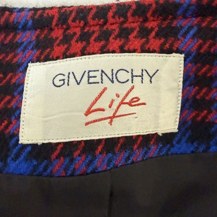 Givenchy Givenchy Life Plaid Wool Jacket Size M Size M / US 6-8 / IT 42-44 - 3 Thumbnail