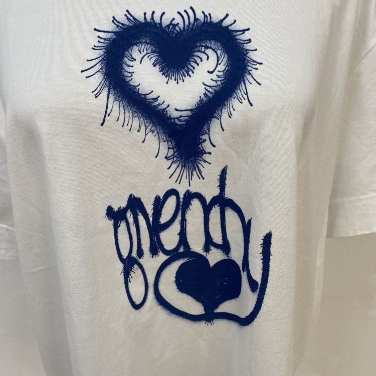 Givenchy Givenchy Heart Graphic T-Shirt Size XXS Size US XXS / EU 40 - 6 Thumbnail