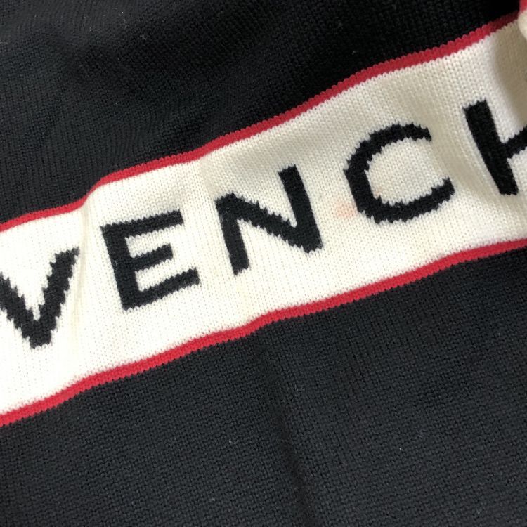 Givenchy Givenchy Logo Stripe Wool Sweater Size L Size US L / EU 52-54 / 3 - 7 Thumbnail