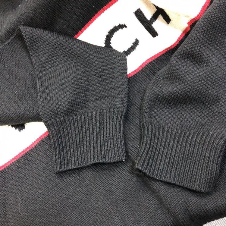 Givenchy Givenchy Logo Stripe Wool Sweater Size L Size US L / EU 52-54 / 3 - 8 Thumbnail