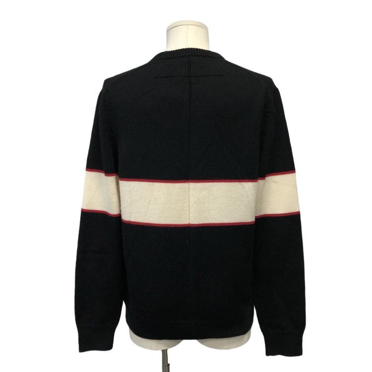 Givenchy Givenchy Logo Stripe Wool Sweater Size L Size US L / EU 52-54 / 3 - 2 Thumbnail