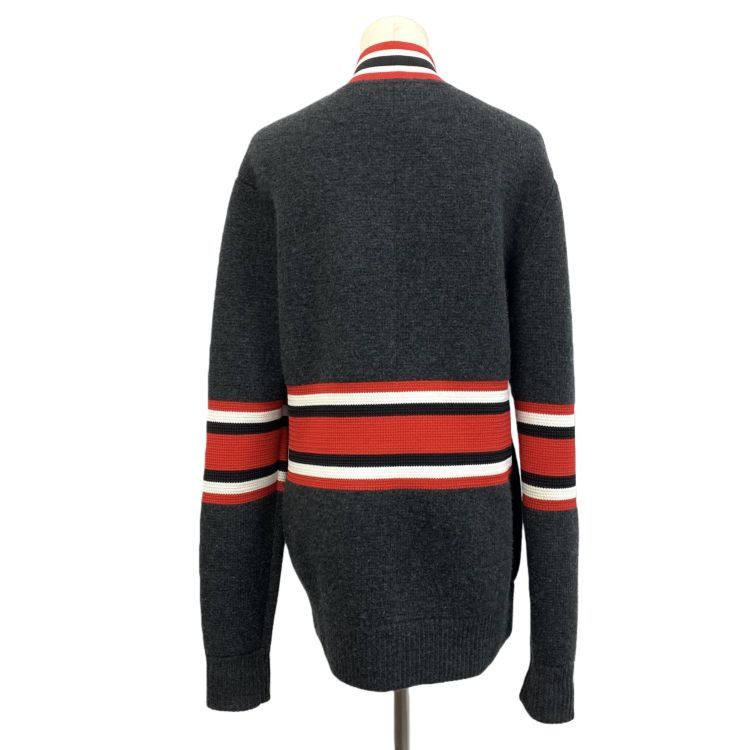 Givenchy Givenchy Number Varsity Knit Cardigan Size M Size US M / EU 48-50 / 2 - 2 Thumbnail