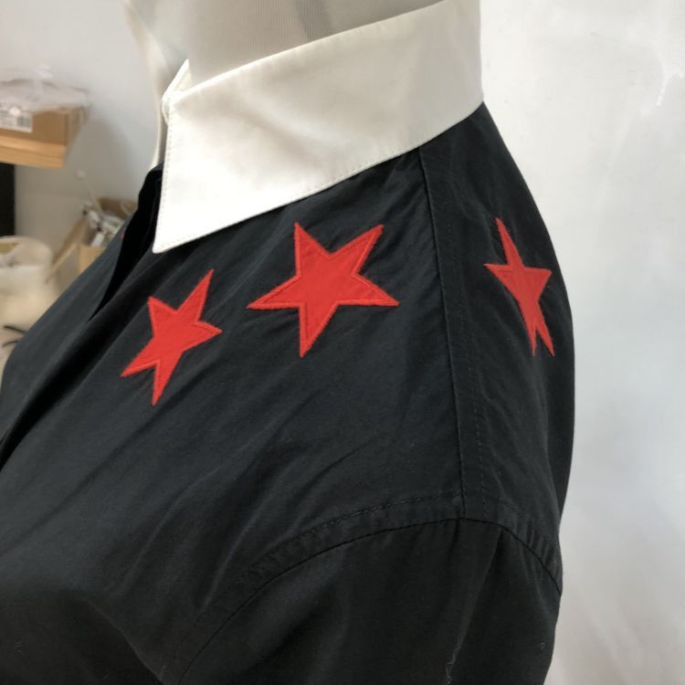 Givenchy Givenchy Star Embroidered Button Up Shirt Size 36 Size XS / US 0-2 / IT 36-38 - 7 Thumbnail