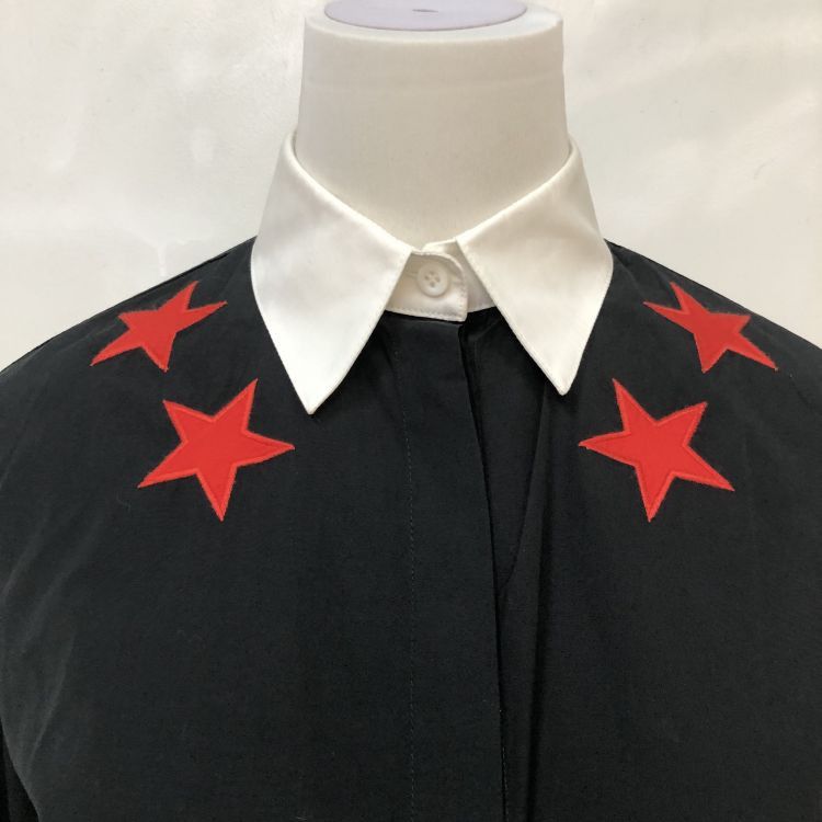 Givenchy Givenchy Star Embroidered Button Up Shirt Size 36 Size XS / US 0-2 / IT 36-38 - 6 Thumbnail