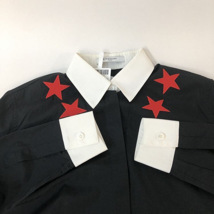 Givenchy Givenchy Star Embroidered Button Up Shirt Size 36 Size XS / US 0-2 / IT 36-38 - 9 Thumbnail