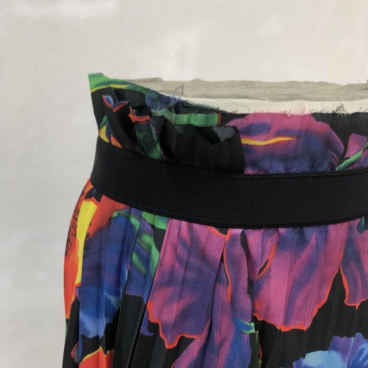 Balenciaga Balenciaga Floral Pleated Midi Skirt Size 36 Size 26" / US 2 / IT 38 - 7 Thumbnail