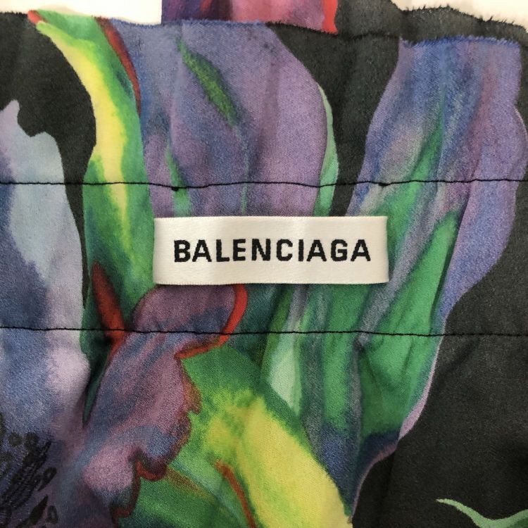 Balenciaga Balenciaga Floral Pleated Midi Skirt Size 36 Size 26" / US 2 / IT 38 - 3 Thumbnail