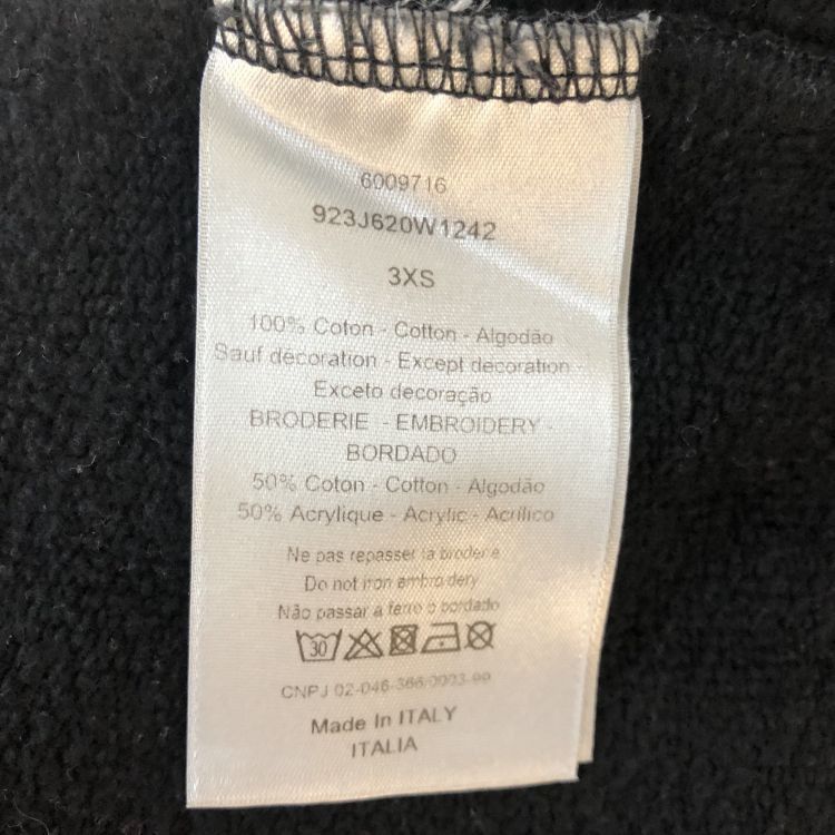 Dior Dior Pink Logo Patch Sweatshirt Size 3XS Size XXS / US 00 / IT 34 - 3 Thumbnail