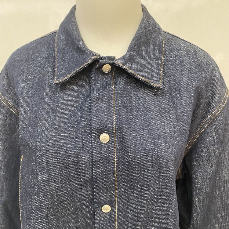 Dior Dior Oblique Lining Denim Shirt Size 48 Size US M / EU 48-50 / 2 - 5 Thumbnail