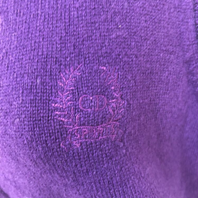 Dior Dior Purple Knit Vest Size L Size US L / EU 52-54 / 3 - 7 Thumbnail