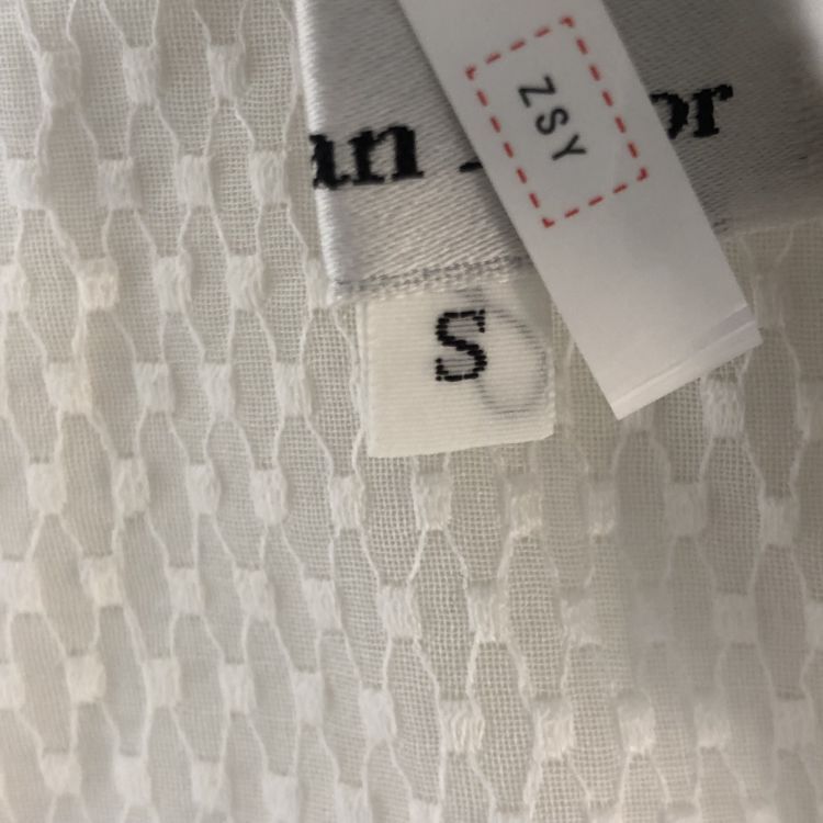 Dior Dior Textured Cotton Top Size S Size S / US 4 / IT 40 - 3 Thumbnail