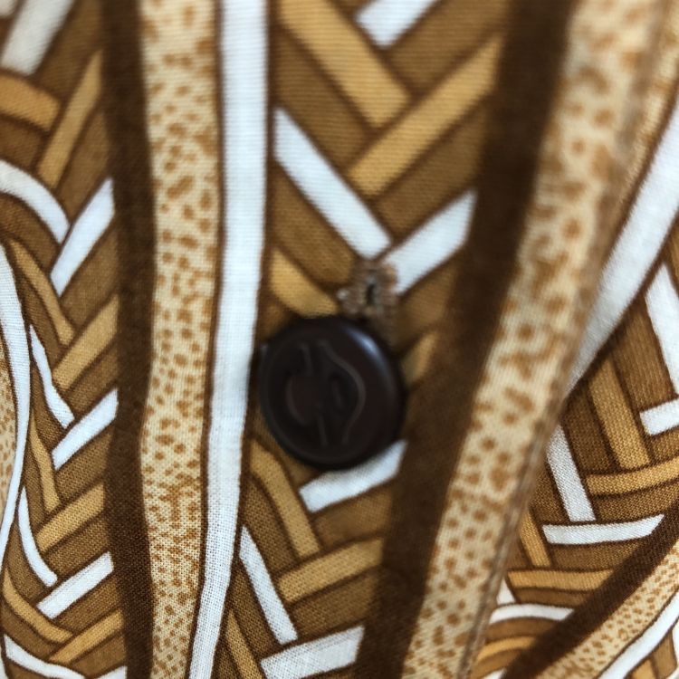 Dior Dior Brown Patterned Short Sleeve Button Up Shirt Size M Size US M / EU 48-50 / 2 - 6 Thumbnail