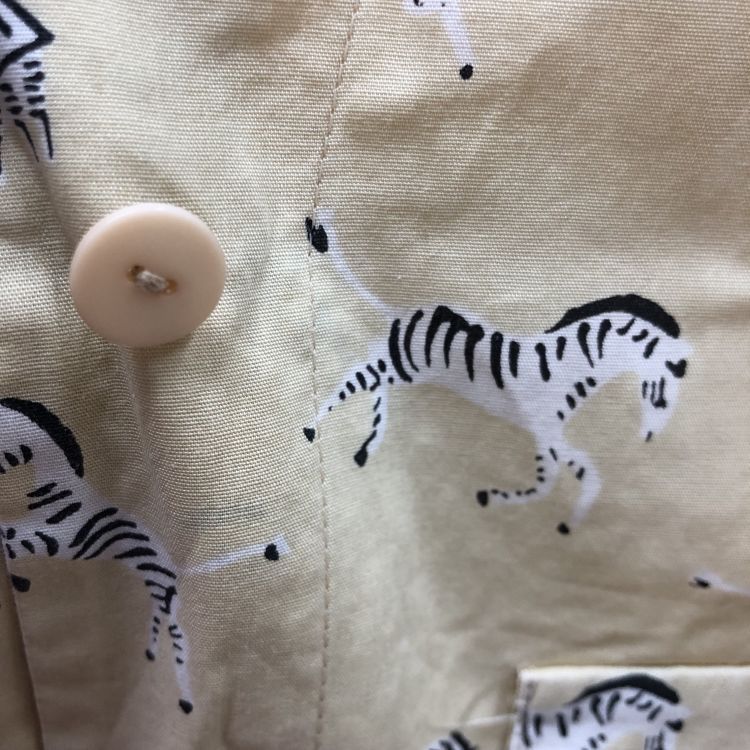 Dior Dior Zebra Print Button Up Shirt Size M Size US M / EU 48-50 / 2 - 5 Thumbnail