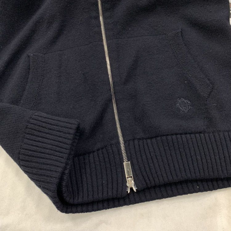Dior Dior Cashmere Zip-Up Hoodie Navy Size S Size US S / EU 44-46 / 1 - 6 Thumbnail
