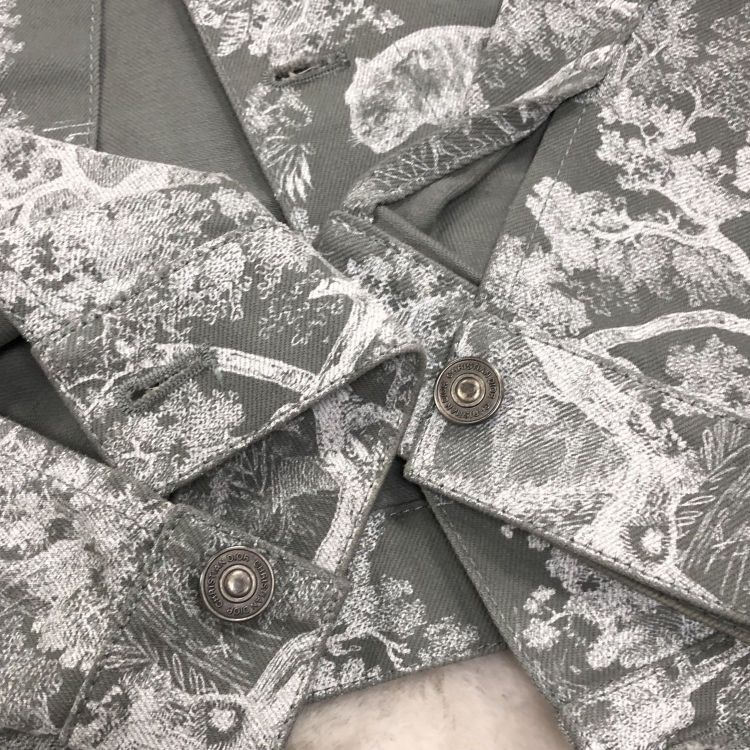 Dior Dior Toile de Jouy Denim Jacket US XS Size US XS / EU 42 / 0 - 7 Thumbnail