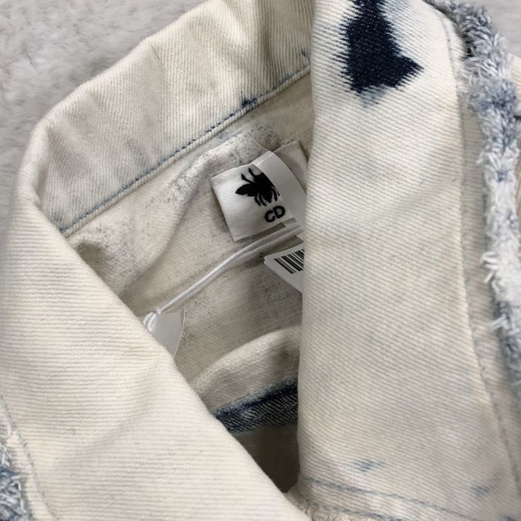 Dior Dior Bee CD Distressed Jacket Size 36 Size XS / US 0-2 / IT 36-38 - 5 Thumbnail