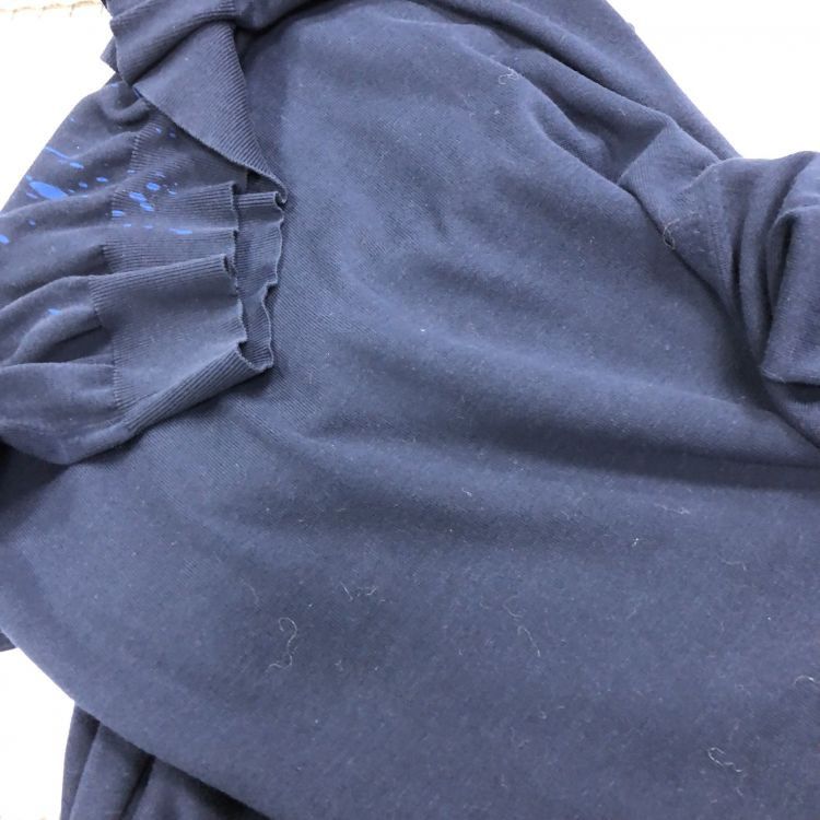 Dior Dior Blue Paint Splash Crewneck Sweater Size L Size US L / EU 52-54 / 3 - 8 Thumbnail