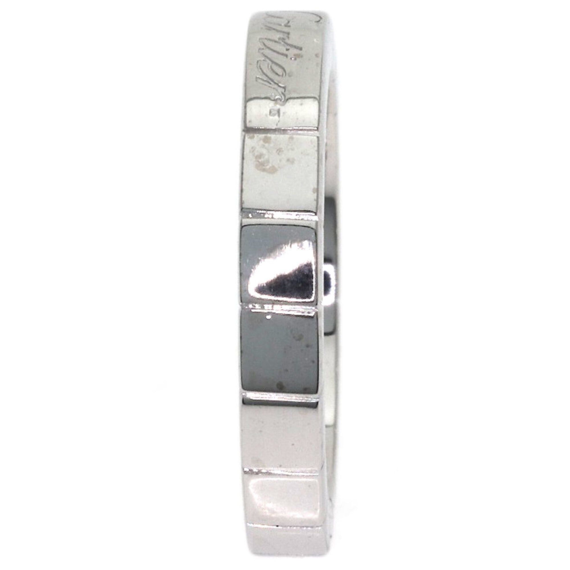 Cartier Cartier Lanieres #48 Ring, 18K White Gold, Women's. Size ONE SIZE - 3 Thumbnail