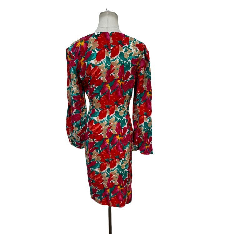 Dior Miss Dior Floral Print Dress Size L Size L / US 10 / IT 46 - 2 Thumbnail