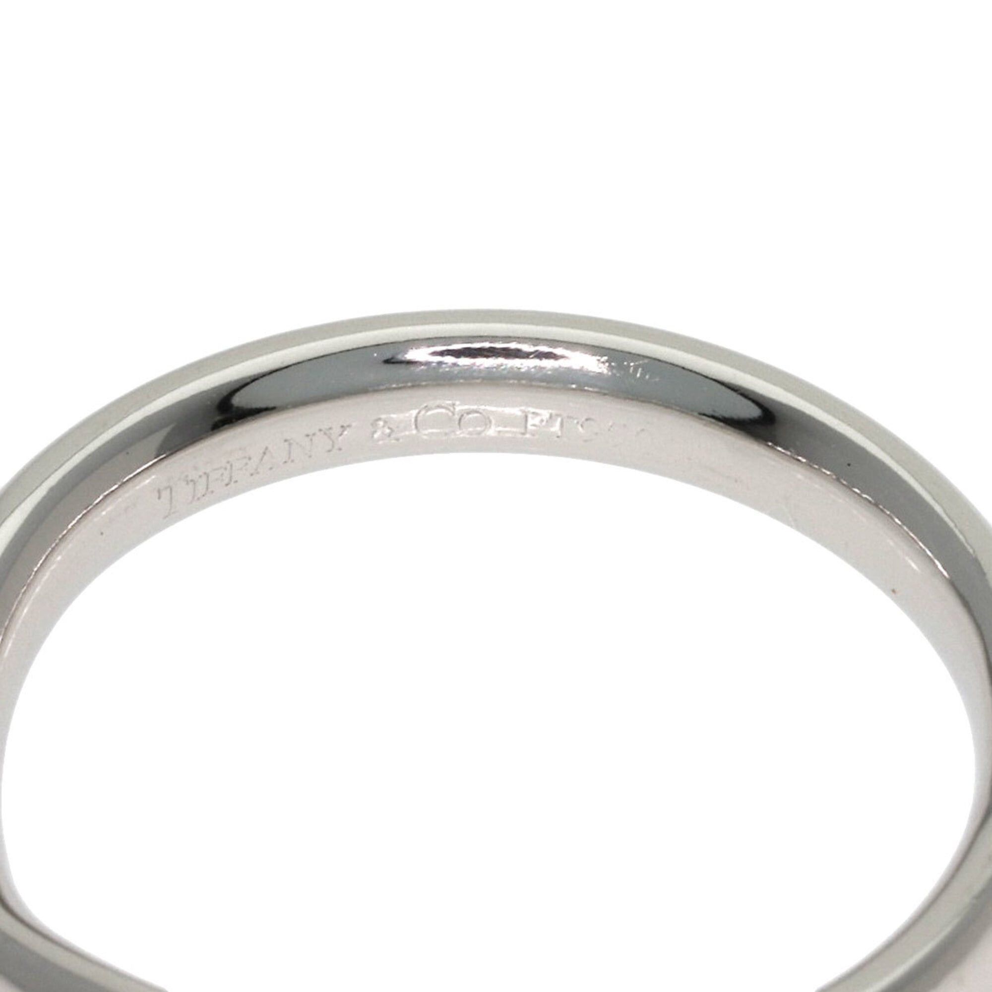 Tiffany & Co. Tiffany & Co. Curved Band Ring, Platinum PT950, Women's Ring. Size ONE SIZE - 5 Thumbnail