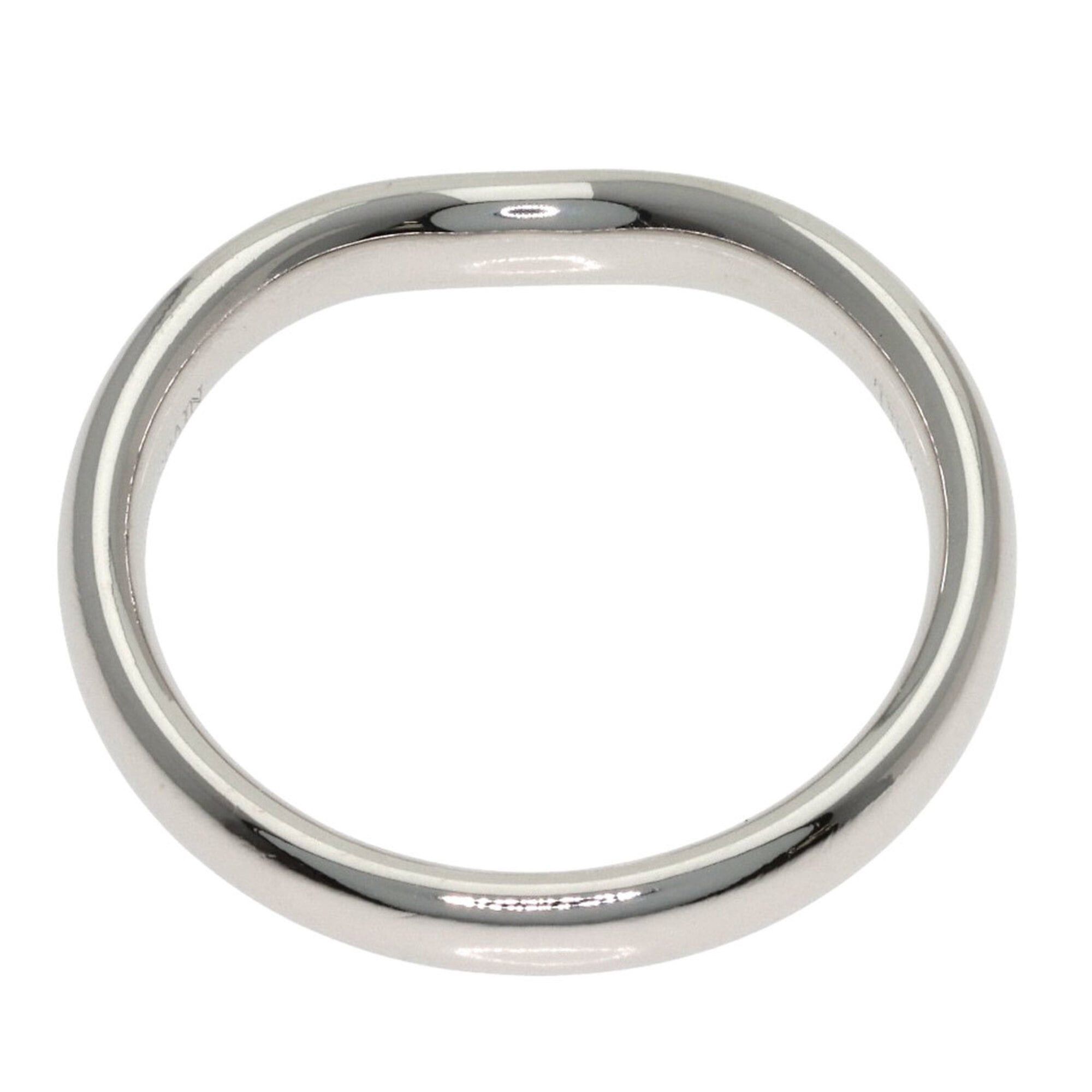 Tiffany & Co. Tiffany & Co. Curved Band Ring, Platinum PT950, Women's Ring. Size ONE SIZE - 4 Thumbnail