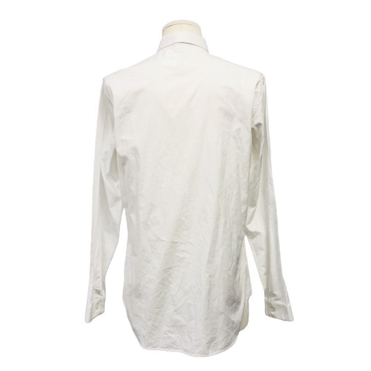 Dior Dior White Button-up Shirt Size M Size US XXS / EU 40 - 2 Thumbnail
