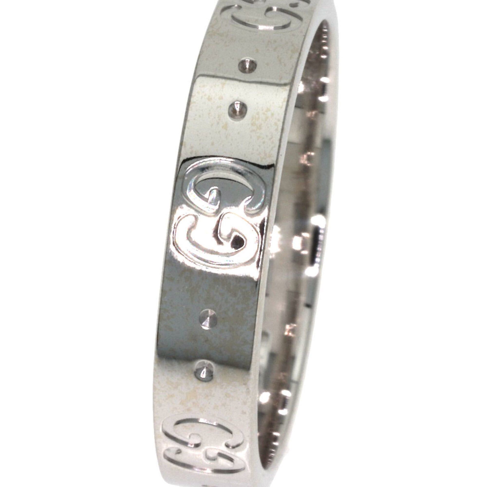 Gucci Gucci Icon #15 Ring - 18K White Gold Women's GUCCI Size ONE SIZE - 8 Thumbnail