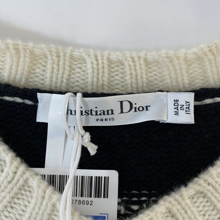 Dior Dior J'Adior Wool Cashmere Sweater Size 36 Size XS / US 0-2 / IT 36-38 - 3 Thumbnail