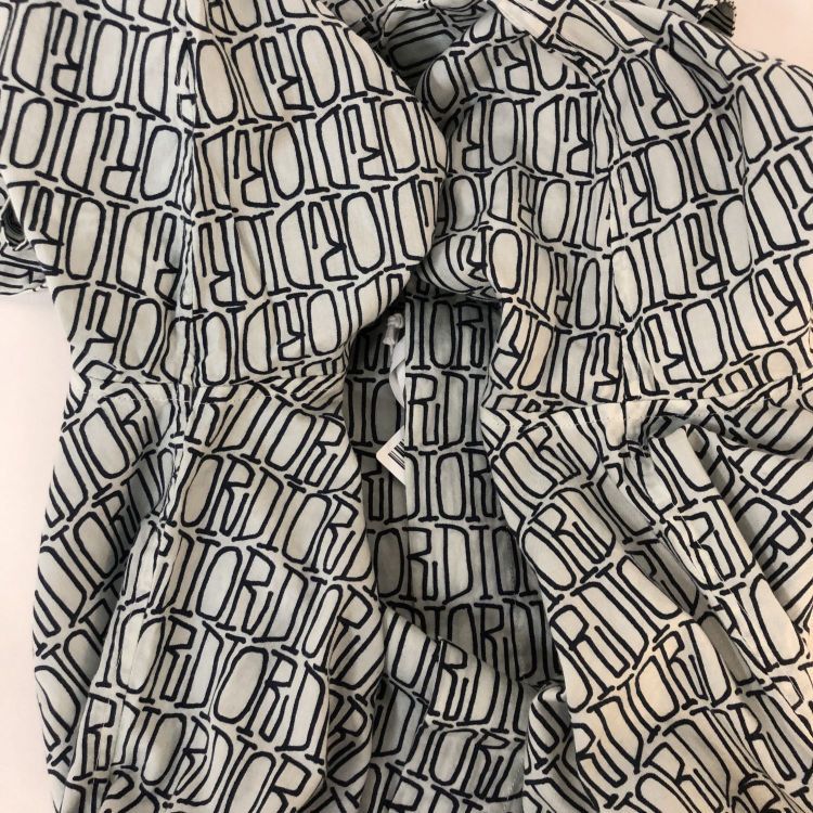 Dior Dior All-Over Logo Shirt US M Size US M / EU 48-50 / 2 - 9 Thumbnail