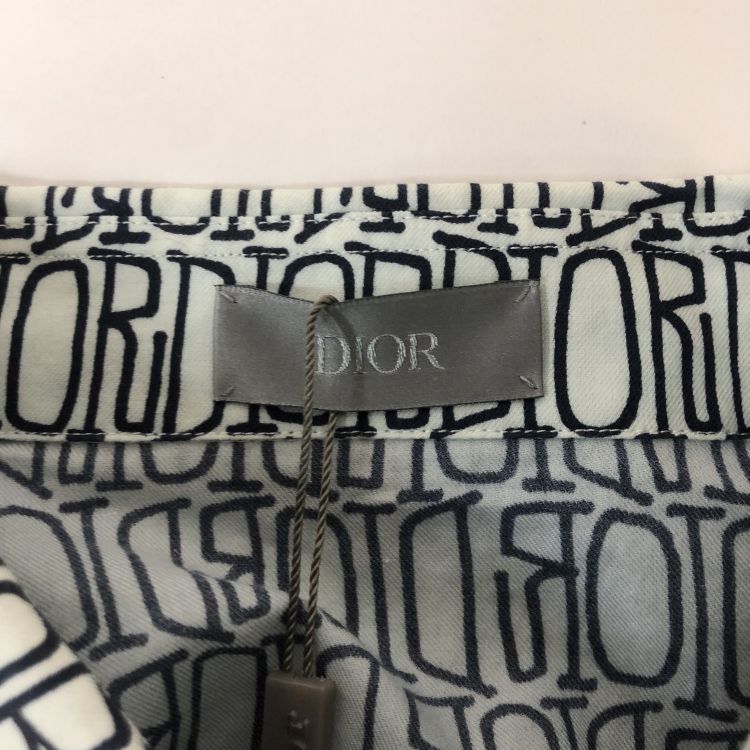 Dior Dior All-Over Logo Shirt US M Size US M / EU 48-50 / 2 - 3 Thumbnail