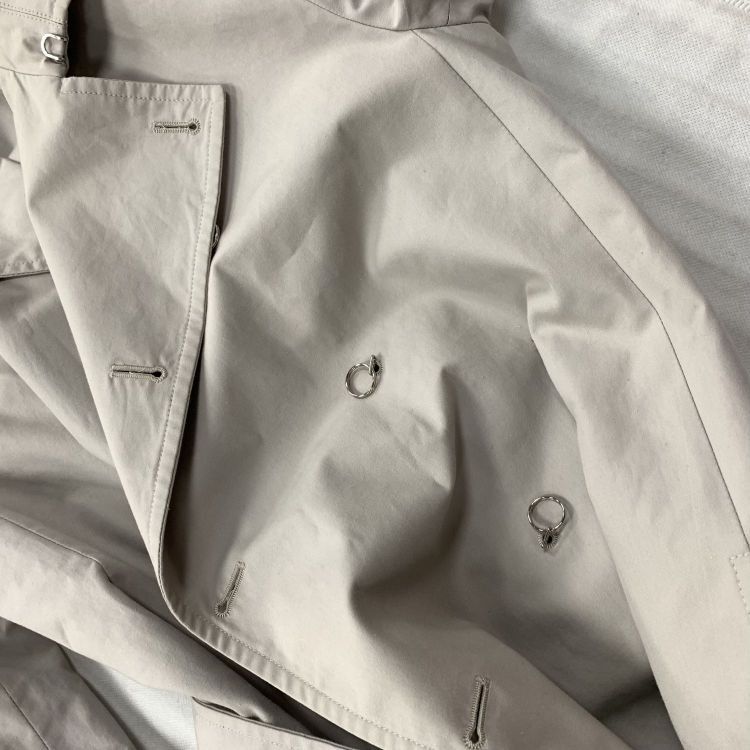 Dior Dior Cotton Trench Coat Size XS Size US XS / EU 42 / 0 - 11 Thumbnail