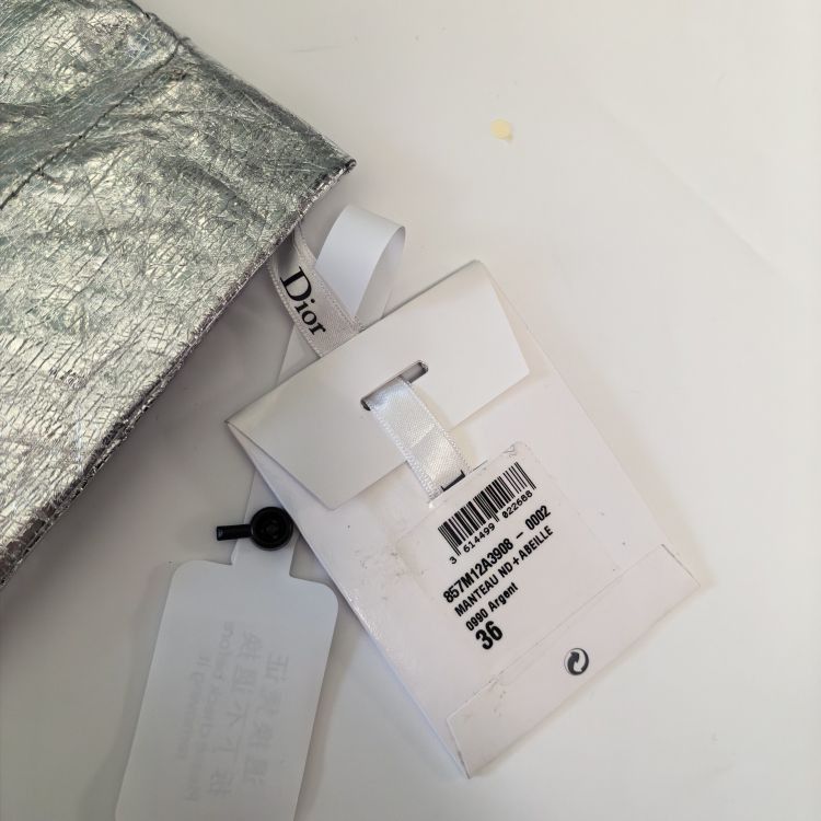 Dior Dior Metallic Bee Coat Size 36 Size XS / US 0-2 / IT 36-38 - 4 Thumbnail