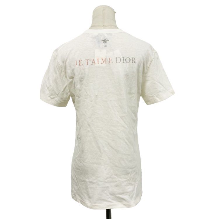 Dior Dior Je T'aime Heart Graphic T-Shirt White Size S Size S / US 4 / IT 40 - 2 Thumbnail