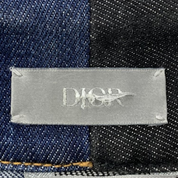 Dior Dior Two-Tone Denim Jacket Size S Size US S / EU 44-46 / 1 - 3 Thumbnail