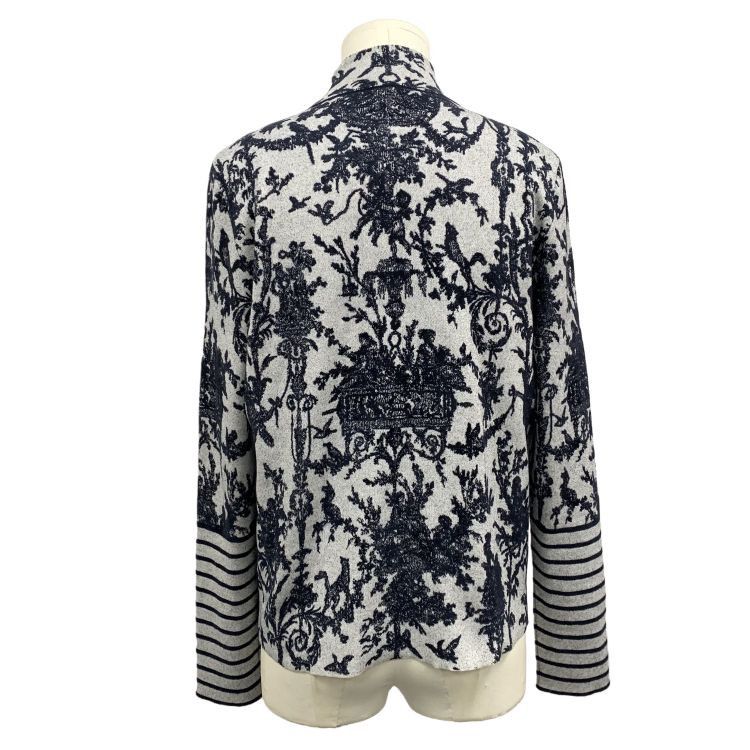 Dior Dior Toile de Jouy Print Sweater Size L Size US L / EU 52-54 / 3 - 2 Thumbnail