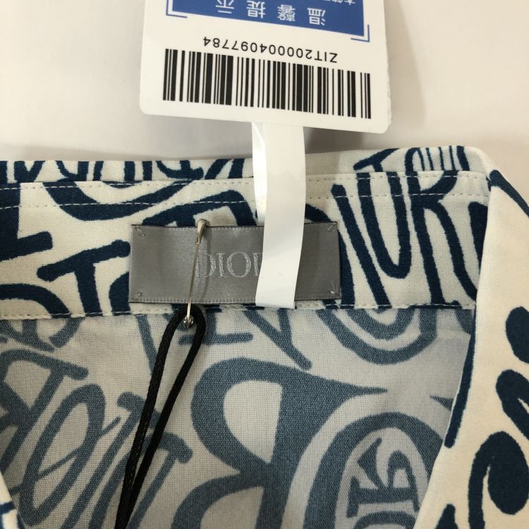 Dior Dior Graffiti Logo Shirt US M Size US M / EU 48-50 / 2 - 3 Thumbnail