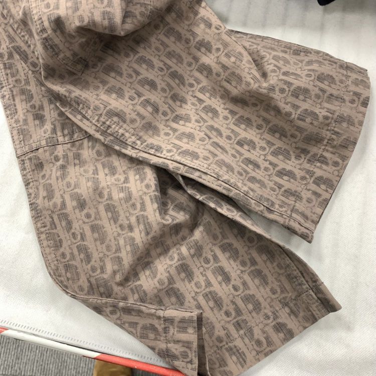Dior Dior Oblique Monogram Pants Size 31 Size US 31 - 8 Thumbnail