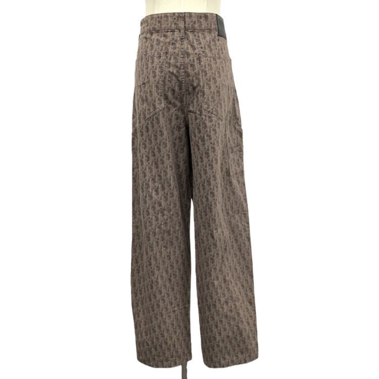 Dior Dior Oblique Monogram Pants Size 31 Size US 31 - 2 Thumbnail