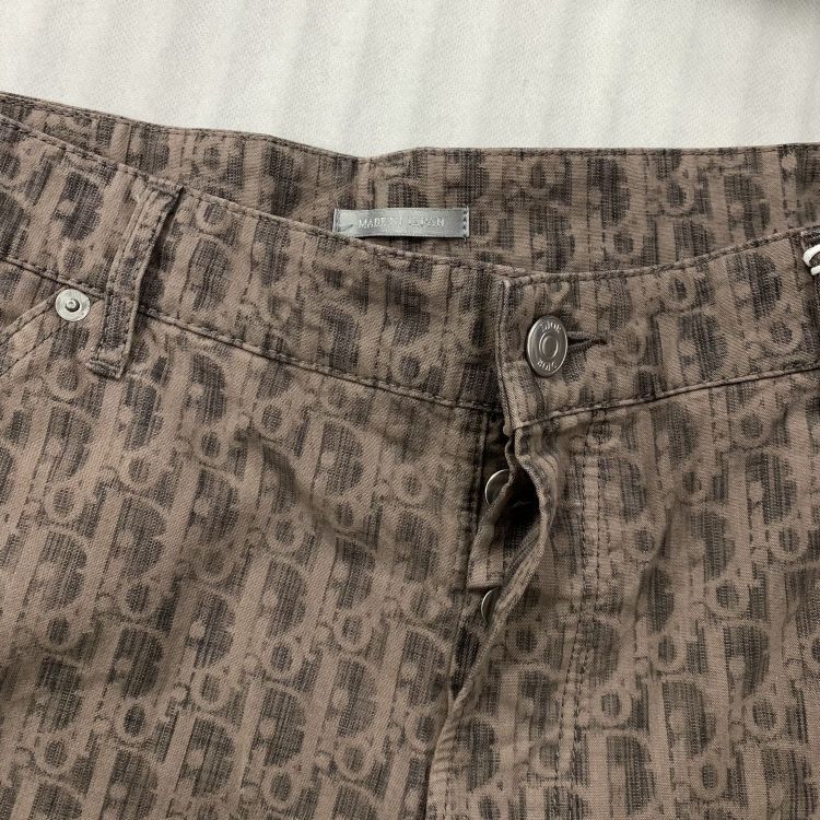 Dior Dior Oblique Monogram Pants Size 31 Size US 31 - 5 Thumbnail
