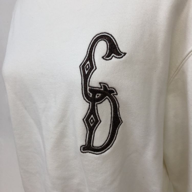 Dior Dior CD Logo Embroidered Sweatshirt Size L Size US L / EU 52-54 / 3 - 6 Thumbnail