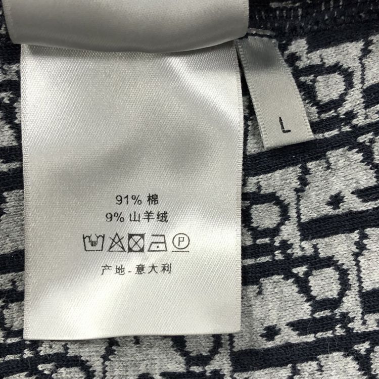 Dior Dior Oblique Monogram Hoodie Size L Size US L / EU 52-54 / 3 - 4 Thumbnail