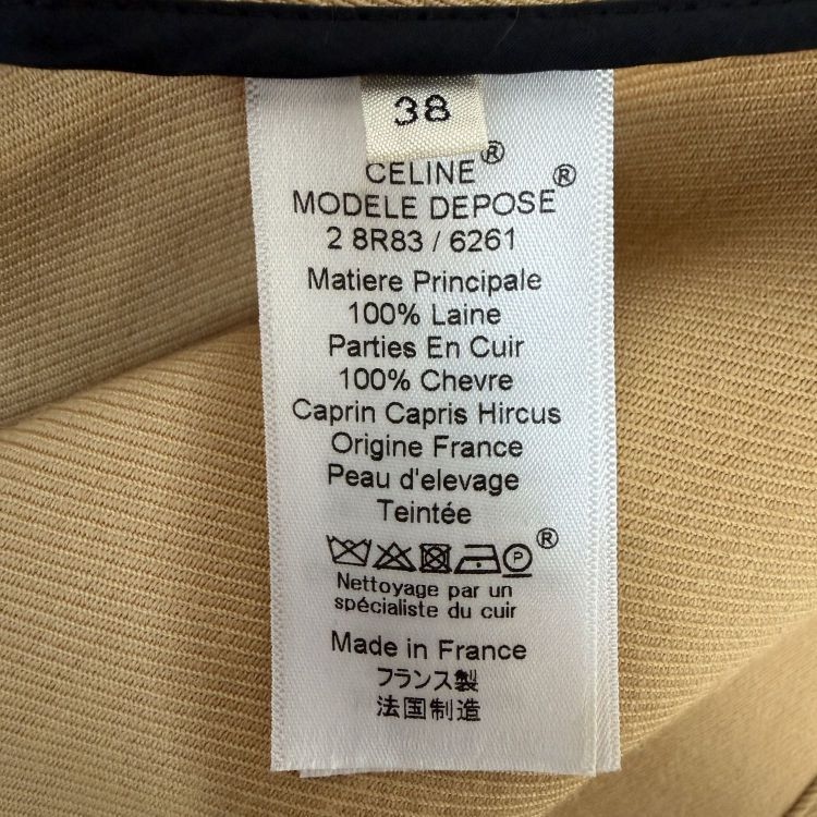 Celine Celine Wool Coat Size 38 Size S / US 4 / IT 40 - 4 Thumbnail