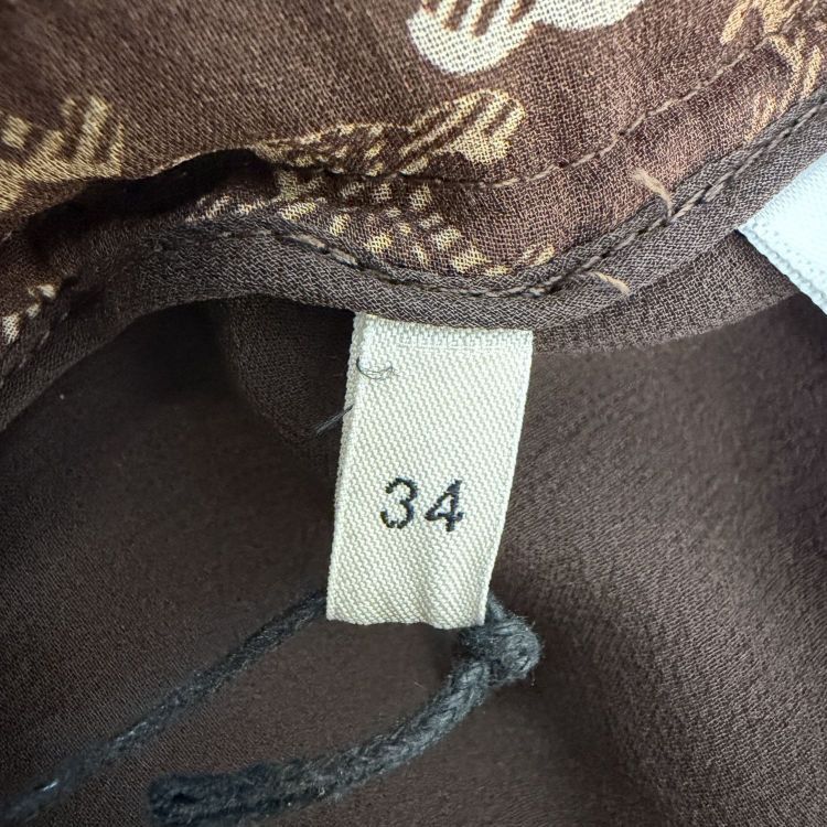 Celine Celine Triomphe Pattern Pants Size 34 Size 25" / US 0 / IT 36 - 4 Thumbnail