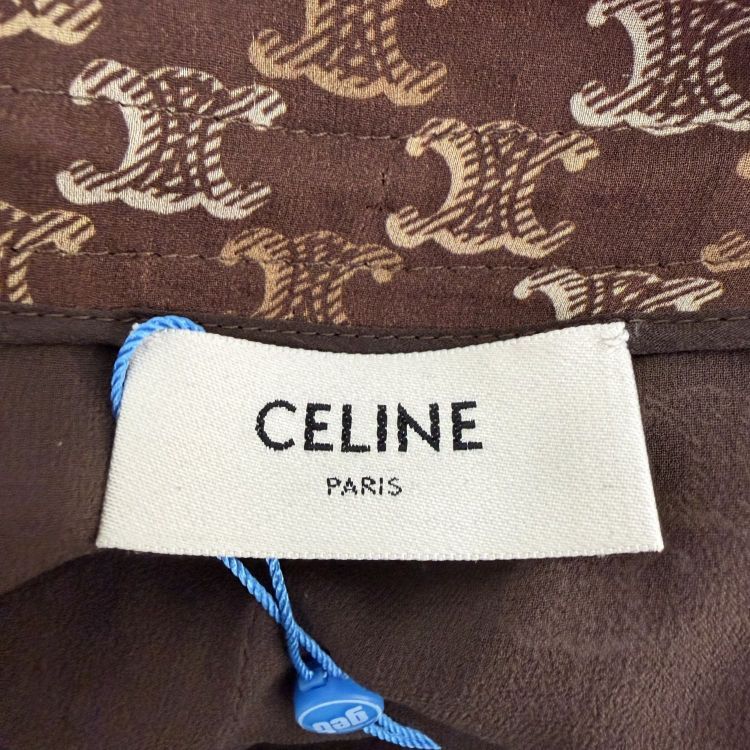 Celine Celine Triomphe Pattern Pants Size 34 Size 25" / US 0 / IT 36 - 3 Thumbnail