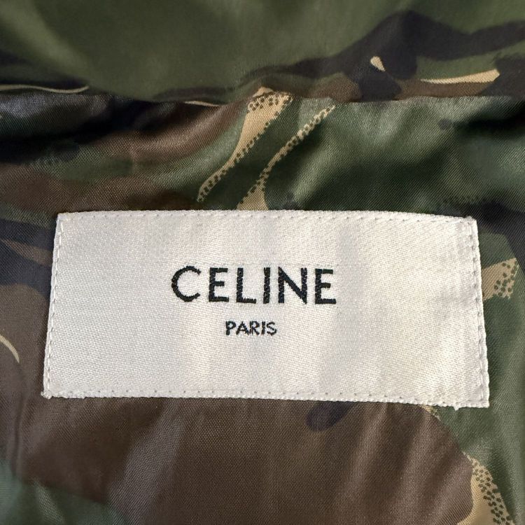 Celine Celine Camouflage Puffer Vest Size S Size US S / EU 44-46 / 1 - 3 Thumbnail